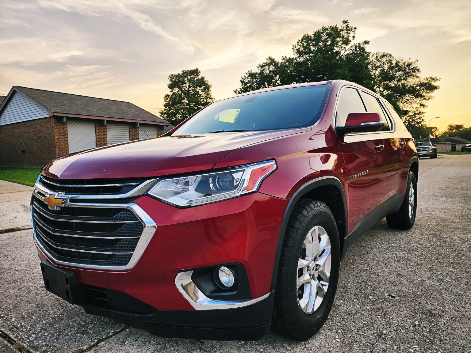 Red Chevrolet Traverse from our vehicle gallery